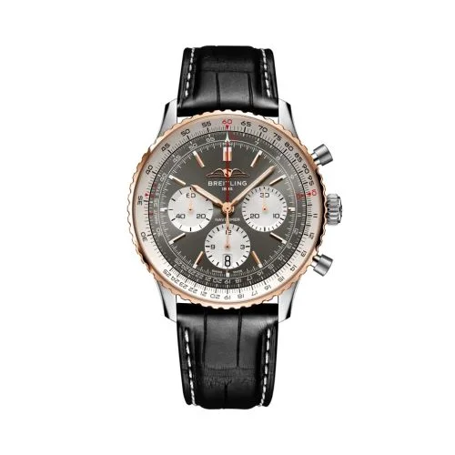 Breitling - UB01383A1M1P1 Navitimer B01 Chronograph 43 Stainless Steel - Red Gold / Geneva