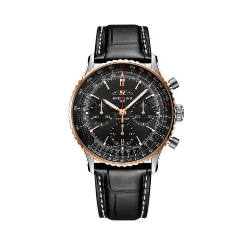 Breitling - UB01391A1B1P1 Navitimer B01 Chronograph 41 Stainless Steel - Red Gold / Japan