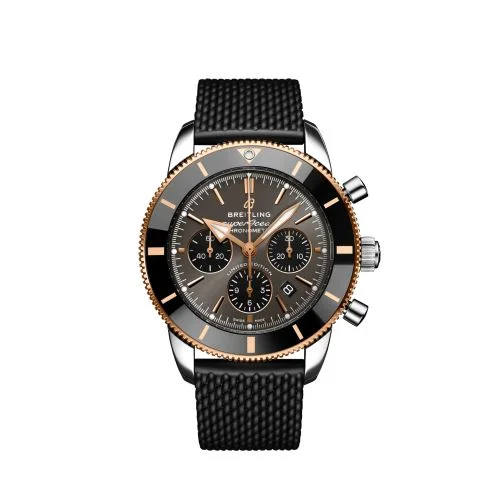 Breitling - UB01621A1M1S1 Superocean Heritage II B01 Chronograph 44 Stainless Steel / Red Gold / Grey