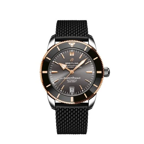 Breitling - UB20102A1B1S1 Superocean Heritage II B20 Automatic 42 Stainless Steel / Red Gold / Antracite / Switzerland