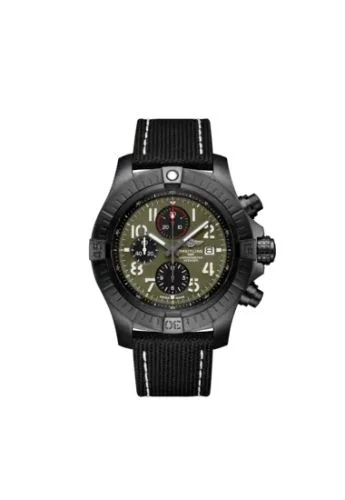 Breitling - V133751A1L1X1 Avenger Chronograph 48 Night Mission / Green / Military / Pin