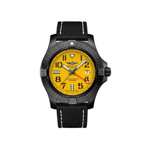 Breitling - V323956A1I1X1 Avenger Automatic GMT 45 Night Mission / Yellow / T-Mall