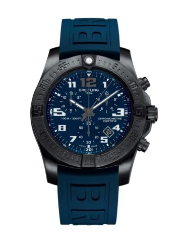 Breitling - V7333010.C939.158S Chronospace Evo Night Mission / Blue / Rubber