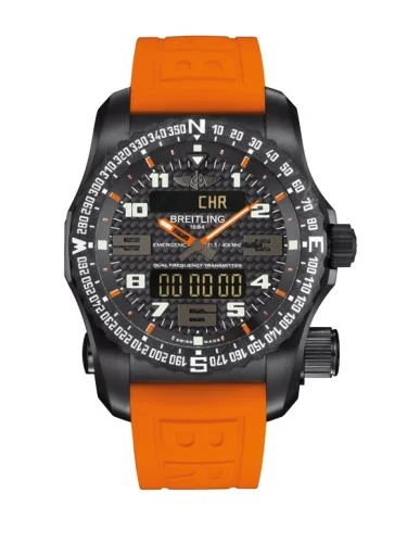 Breitling - V763267Z.BE80.234S Emergency II Night Mission / Carbon Orange / Rubber / Boutique