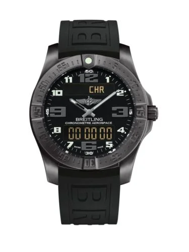 Breitling - V7936310/BD60/152S/M20SS.1 Aerospace Evo Night Mission / Black / Rubber / Pin