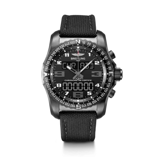 Breitling - VB5010221B1W1 Cockpit B50 Night Mission / Black / Military / Pin
