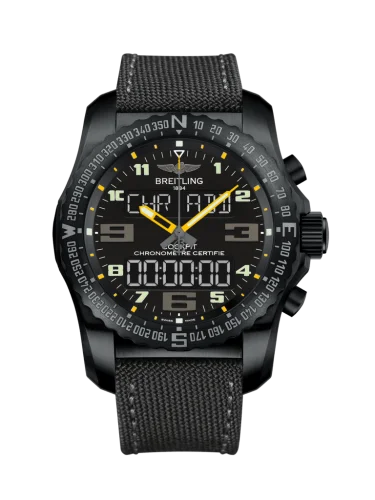 Breitling - VB5010A4/BD41/100W/M20BASA.1 Cockpit B50 Night Mission / Black-Yellow / Military / Pin