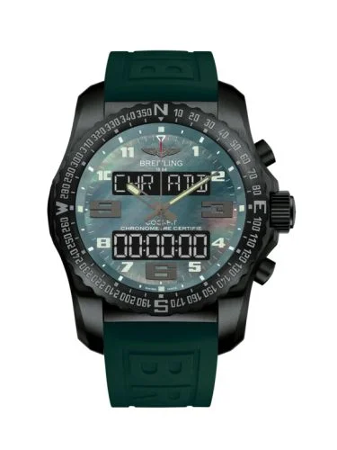 Breitling - VB5010D3/L530/292S/V20DSA.4 Cockpit B50 Night Mission / Green MOP / Rubber / Folding