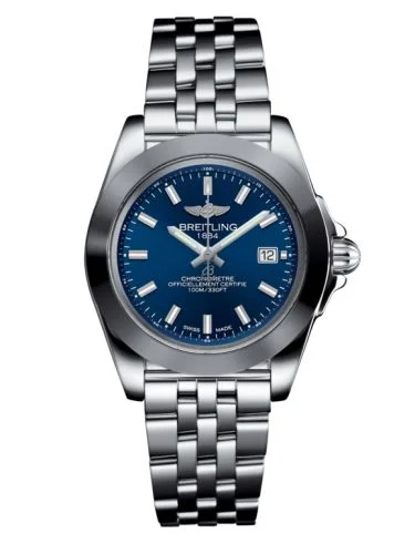 Breitling - W7133012/C951/116X/A14BA.1 Galactic 32 Sleek Edition Stainless Steel / Horizon Blue / Calf