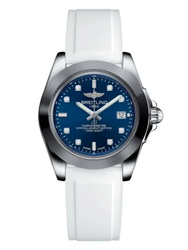 Breitling - W7133012/C966/210X/A14BA.1 Galactic 32 Sleek Edition Stainless Steel / Horizon Blue Diamond / Sahara