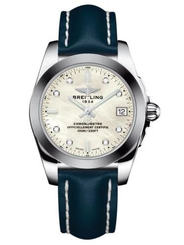 Breitling - W7433012.A780.242X Galactic 36 Stainless Steel / SleekT / Pearl Diamond / Sahara