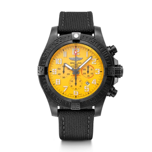 Breitling - XB0170E41I1W1 Avenger Hurricane 12H Breitlight / Cobra Yellow / Military / Pin