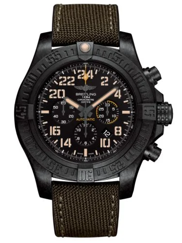 Breitling Avenger Hurricane Military Breitlight / Volcano Black / Military