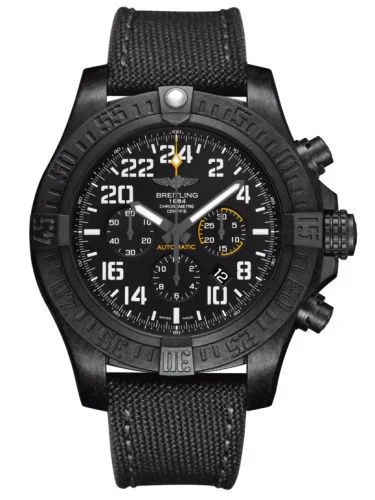 Breitling Avenger Hurricane 24H Breitlight / Volcano Black / Military / Pin
