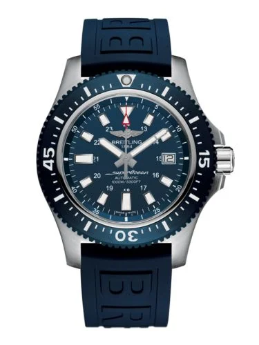 Breitling - Y1739316.C959.158S Superocean 44 Special Stainless Steel / Marine Blue / Rubber