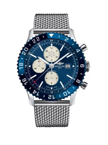 Breitling - Y2431016.C970.152A Chronoliner Stainless Steel / Blue / Bracelet