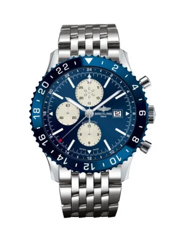 Breitling - Y2431016.C970.443A Chronoliner Stainless Steel / Blue / Bracelet
