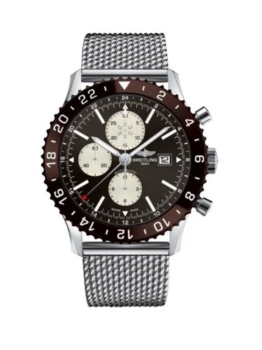 Breitling - Y2431033.Q621.152A Chronoliner Stainless Steel / Bronze / Bracelet
