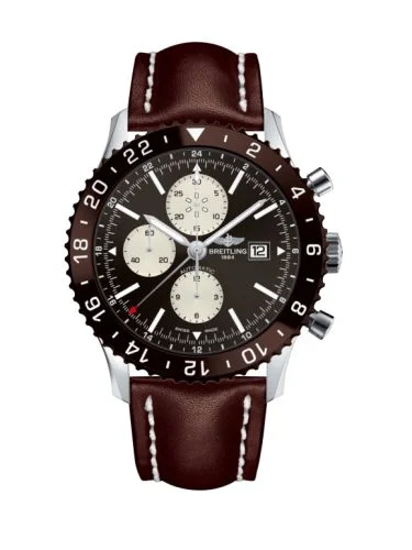 Breitling - Y2431033.Q621.443X Chronoliner Stainless Steel / Bronze / Calf