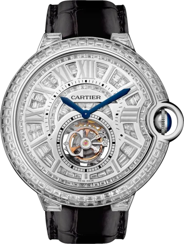 Cartier - HPI00586 Ballon Blue de Cartier 46 Flying Tourbillon White Gold / Diamond