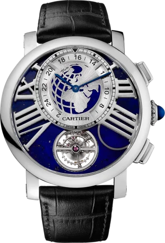 Cartier - W1556222 Rotonde de Cartier Earth and Moon Platinum