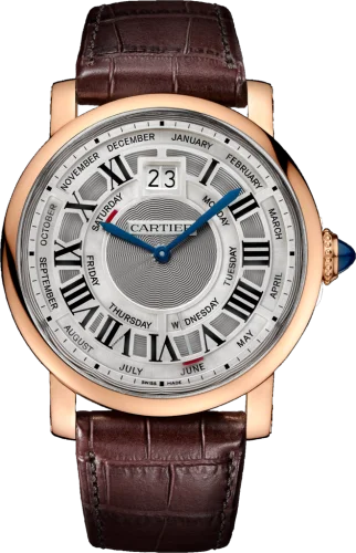 Cartier Rotonde de Cartier 45 Annual Calendar Pink Gold / Silver