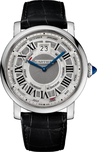 Cartier Rotonde de Cartier 45 Annual Calendar White Gold / Silver