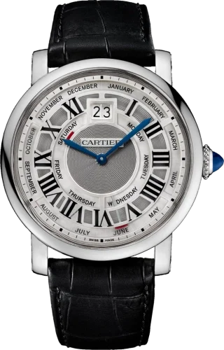 Cartier Cartier - W1580002 Rotonde de Cartier 45 Annual Calendar White Gold / Silver