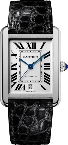 Cartier - W5200027 Tank Solo Automatic Stainless Steel / Silver