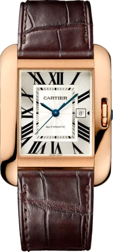 Cartier - W5310005 Tank Anglaise 29.8 Pink Gold / Silver