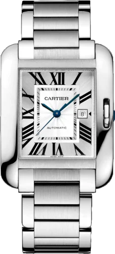 Cartier - W5310009 Tank Anglaise 29.8 Stainless Steel / Silver / Bracelet