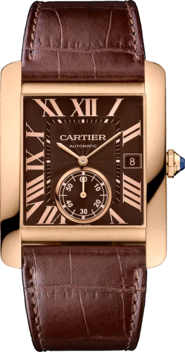Cartier - W5330002 Tank MC 34.3 Pink Gold / Chocolate