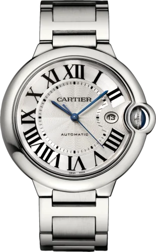 Cartier - W69012Z4 Ballon Blue de Cartier 42 Automatic Stainless Steel / Silver / Bracelet