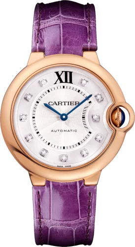 Cartier - WE902028 Ballon Blue de Cartier 36 Automatic Pink Gold / Diamond