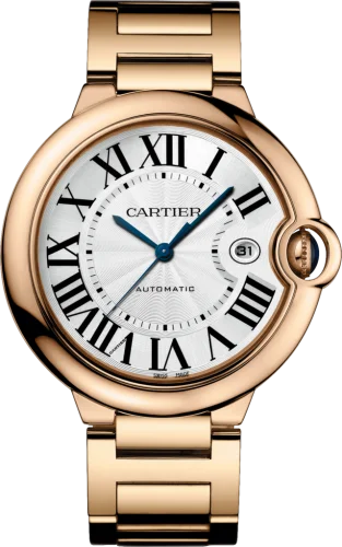 Cartier - WGBB0016 Ballon Blue de Cartier 42 Automatic Pink Gold / Silver / Bracelet