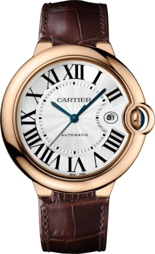 Cartier - WGBB0017 Ballon Blue de Cartier 42 Automatic Pink Gold / Silver