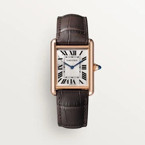 Cartier - WGTA0011 Tank Louis Cartier Large Manual Rose Gold / Silver