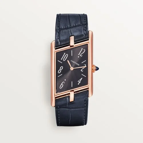 Cartier - WGTA0043 Tank Asymétrique Rose Gold / Grey