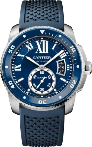 Cartier - WSCA0011 Calibre de Cartier Diver Stainless Steel / Blue / Rubber
