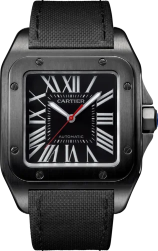 Cartier - WSSA0006 Santos 100 41.3 Carbon