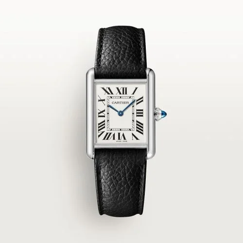 Cartier - WSTA0041 Tank Must Large Quartz Stainless Steel / Silver
