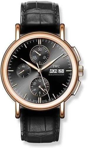 IWC - IW3783-01 Portofino Chronograph White Gold / Ardoise