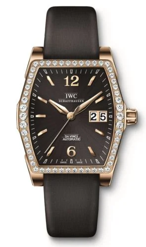 IWC - IW4523-22 Da Vinci Automatic Midsize Rose Gold / Diamond / Black
