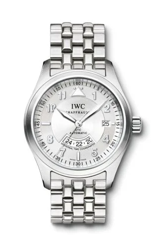IWC - IW3251-12 Pilot's Watch Spitfire UTC Stainless Steel / Silver / Bracelet