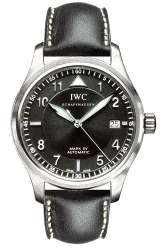 IWC - IW3253-11 Pilot's Watch Mark XV Spitfire Stainless Steel / Black / Strap