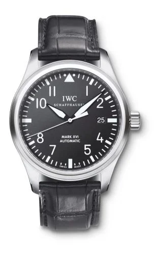 IWC - IW3255-01 Pilot's Watch Mark XVI Stainless Steel / Black / Strap