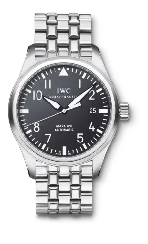 IWC - IW3255-04 Pilot's Watch Mark XVI Stainless Steel / Black / Bracelet
