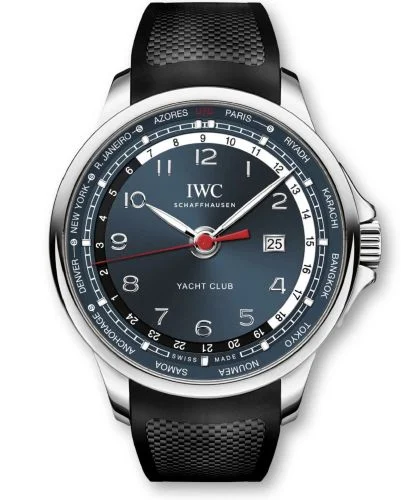 IWC Portugieser Yacht Club Worldtimer Stainless Steel / Solaris