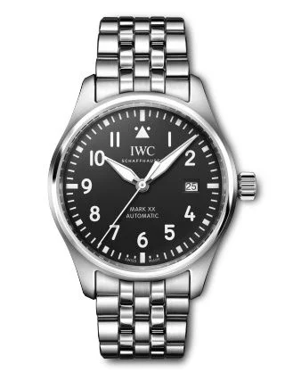 IWC - IW3282-02 Pilot's Watch Mark XX Stainless Steel / Black / Bracelet