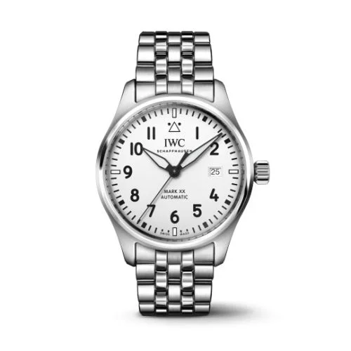 IWC - IW3282-08 Pilot's Watch Mark XX Stainless Steel / White / Bracelet